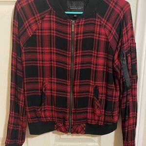 Sanctuary jacket - black and red